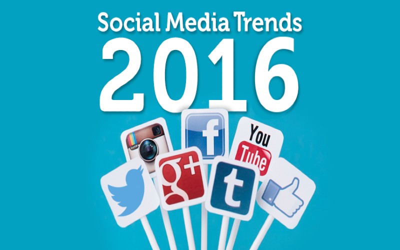 SOCIAL MEDIA TRENDS 2016